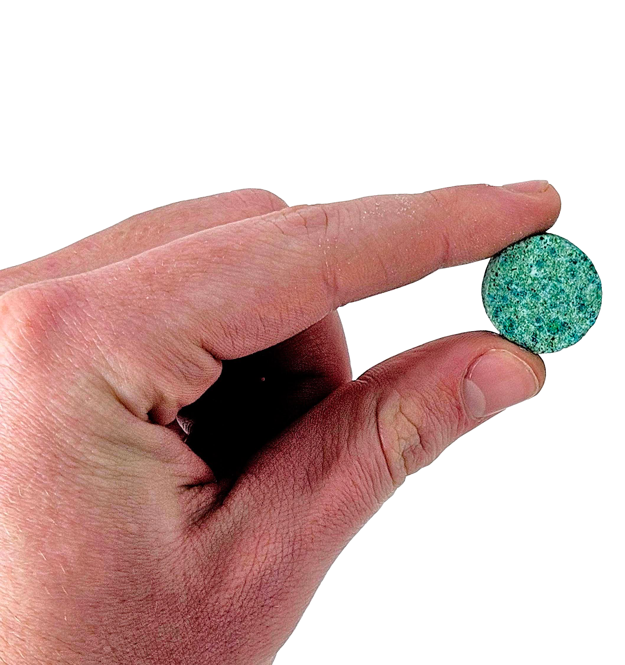 Pastilla BeClean en mano